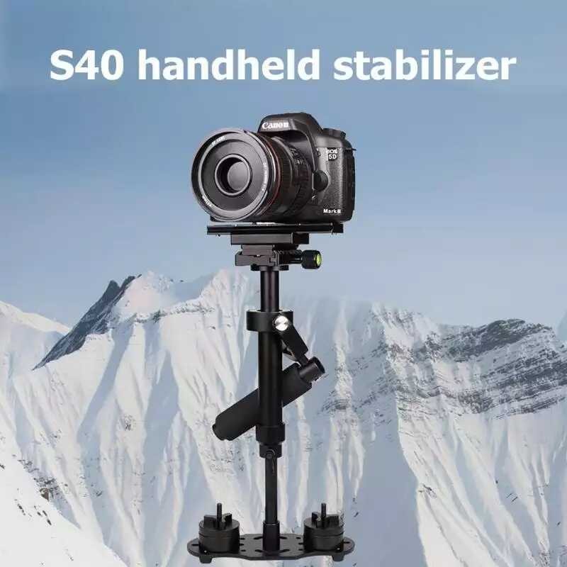 S40 40Cm Handheld Stabilizer Steadicam For Camcorder Camera Video DV ...