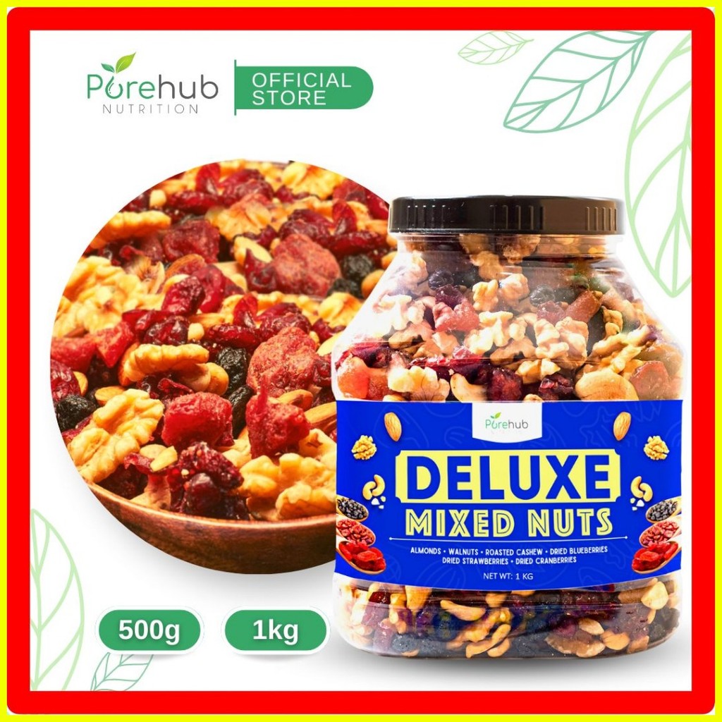 ⭐ Purehub Deluxe Mixed Nuts in a Jar Shopee Philippines