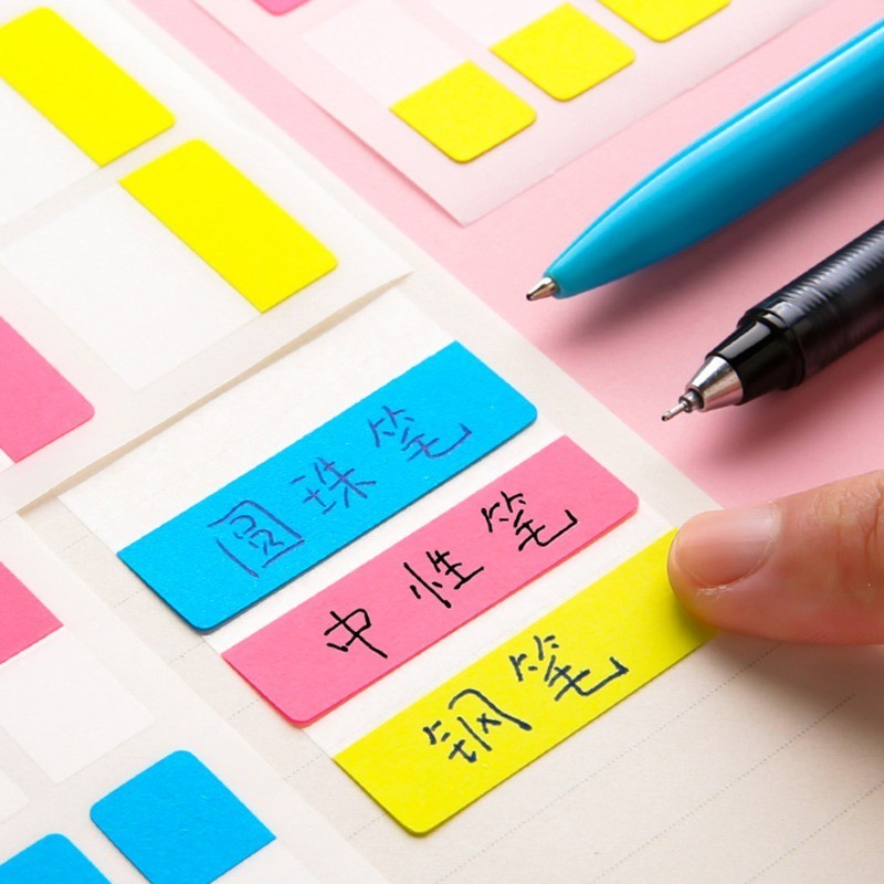 Transparent Writable Classification Label Sticker / PET Reusable Index ...