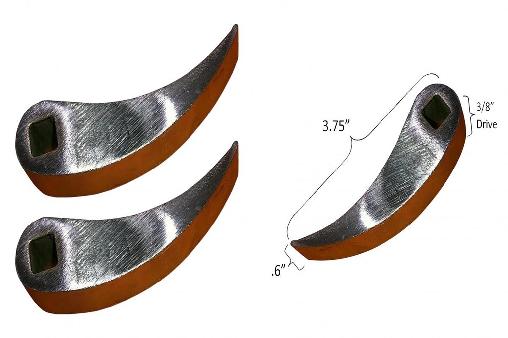 GOF Heat Treated Crowbar Adjustable Angle Head Pry Bars Set Rustproof