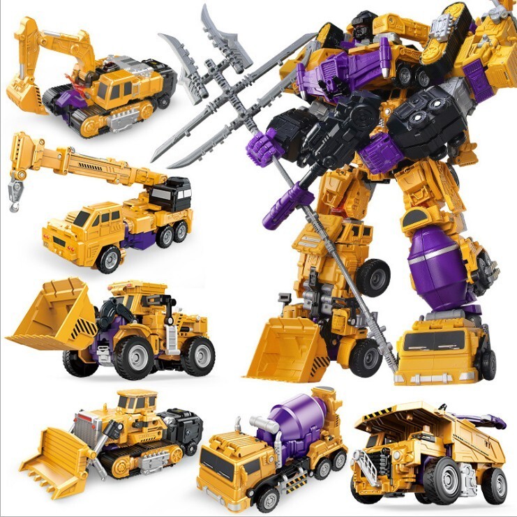 Authentic Toy Model~ Children Educational Assembly Toy Transformer 4 ...