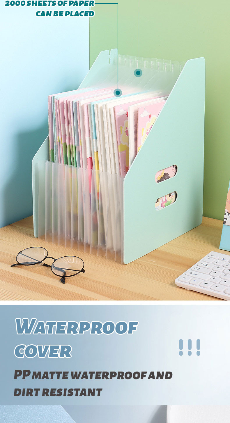 【Sulat Co..】A4 Expanding File Folder Organizer 13-Layer Paper Storage ...