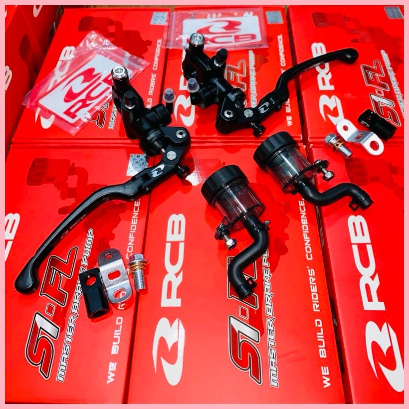 ORIG RCB BRAKE MASTER S1-FORGE 14MM DUAL TANK & E3 BRAKE MASTER ...
