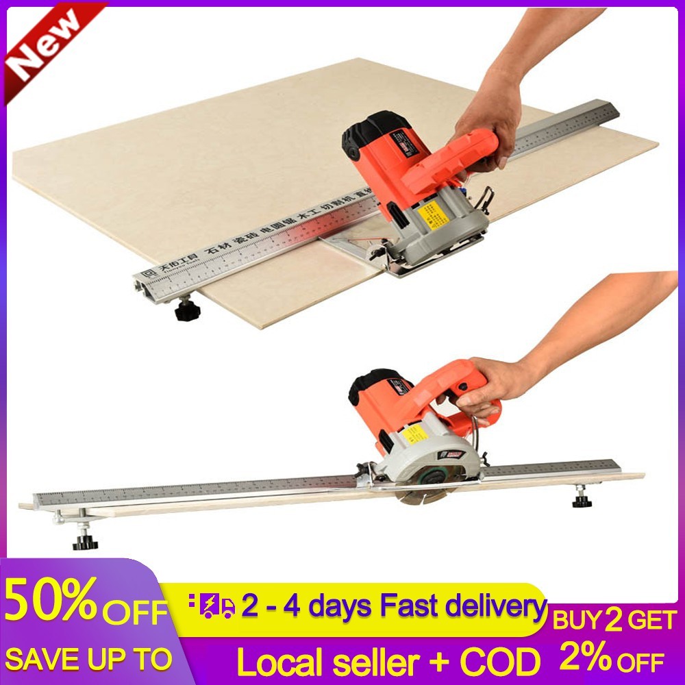 New Woodworking Electric Circular Saw Cutting Machine Guide Foot Ruler ...