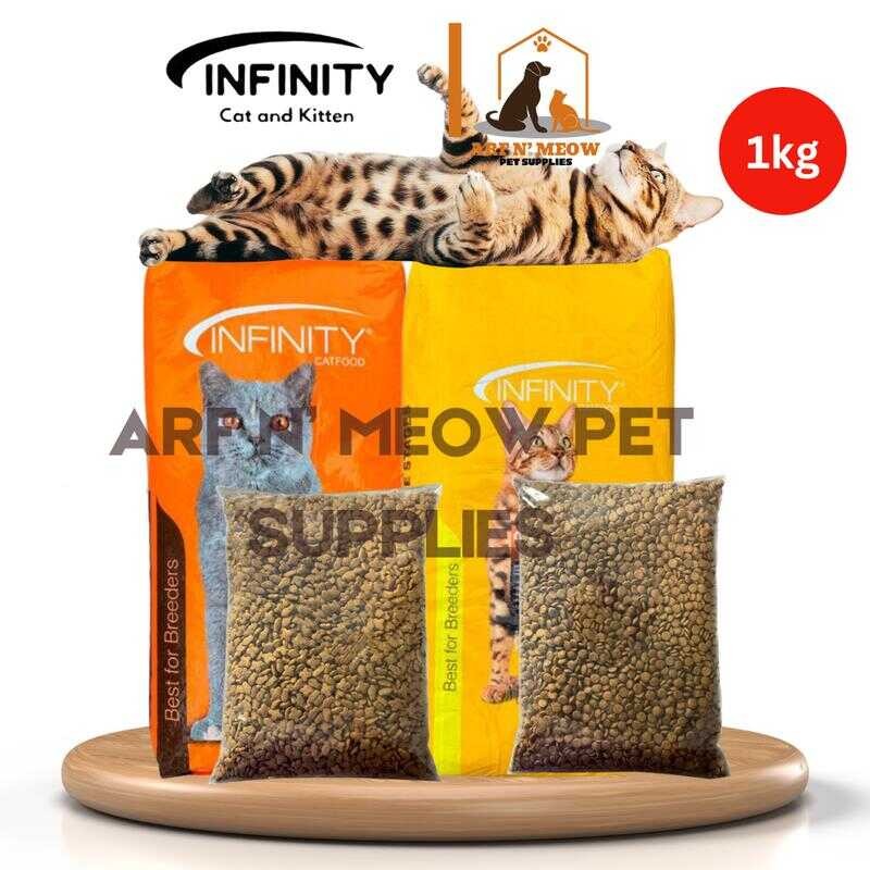 1Kg 500G Infinity Salmon Ocean Fish All Stages Cat Dry Food Adult ...