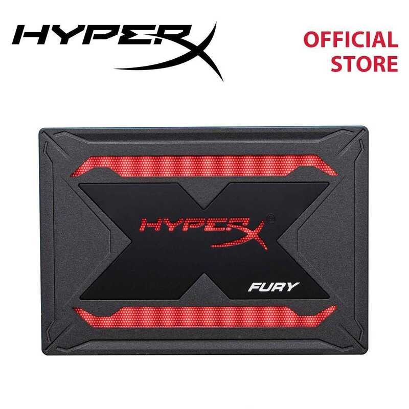 【Cod】Authentic Original Hyperx Fury RGB 240Gb SATA 3 3D NAND 2.5 Gaming ...