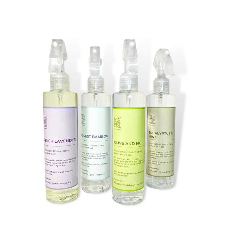 Disinfecting Zen Zest Room Spray Premium Hotel Scent 250MlNew Shopee