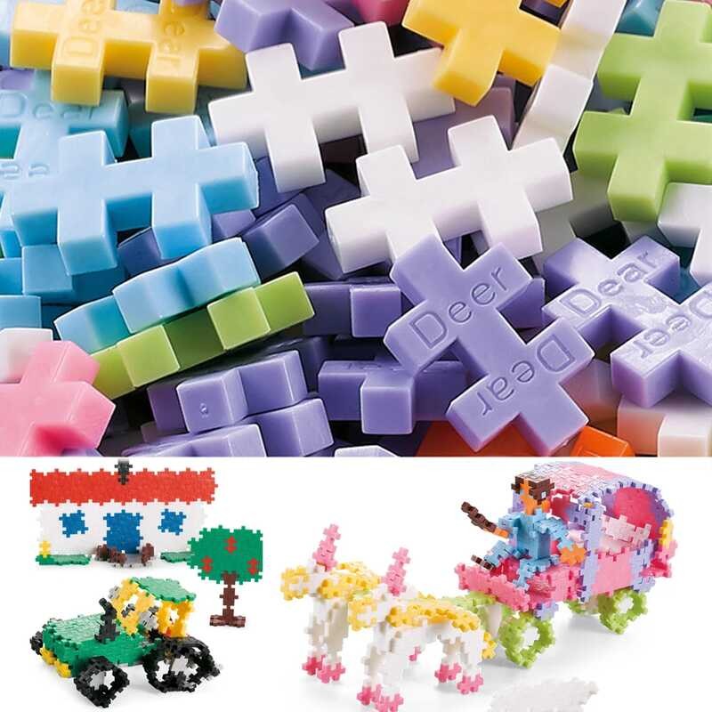 500 ∮ Pieces DIY Creative Building Bloc Bulk Plus Block Sets City ...