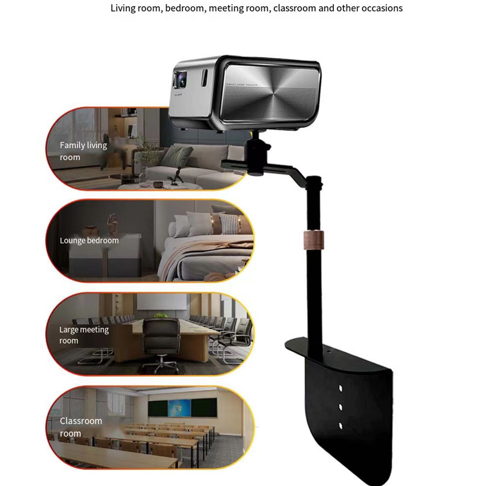 Hidden against the wall can lift desktop projector bracket stick sofa ...