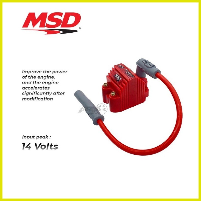 MSD Ecore Racing Ignition Coil Universal Blaster Coil SparkPlug Cap
