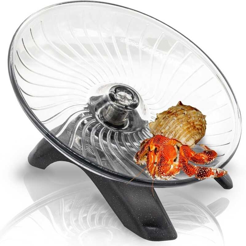 Crabs Exercise Silent Running Tank Accessories Small Animal Wheel for