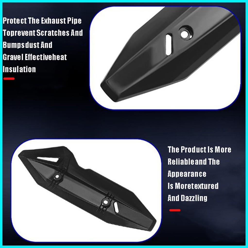 MOTORCYCLE MUFFLER COVER For HONDA CLICK V3 CLICK V2 CLICK GAME CHANGER ...