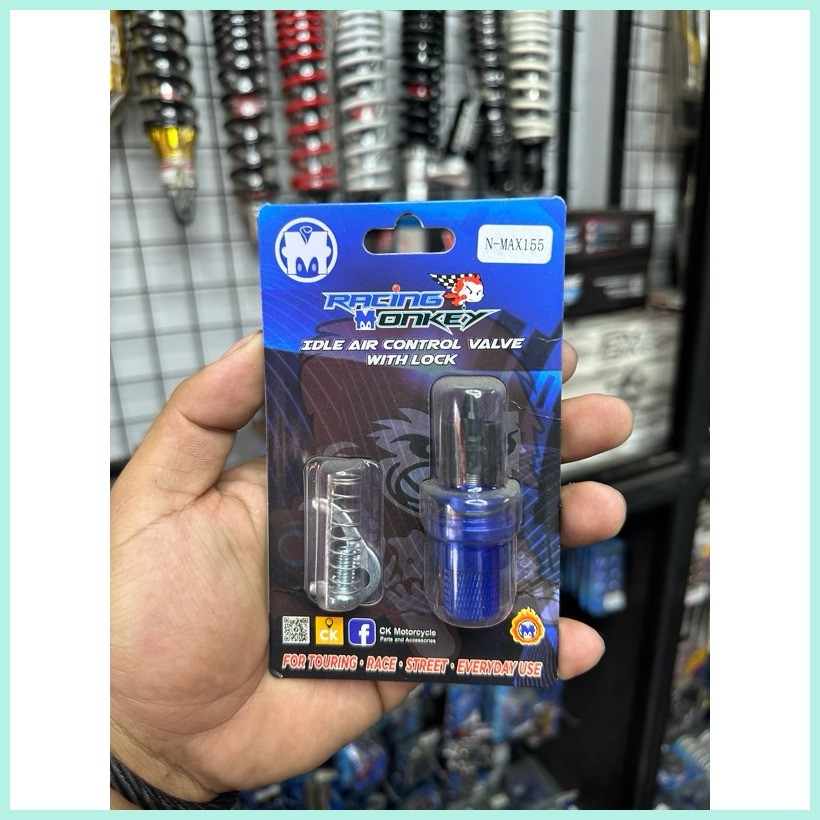Racing Monkey IAC VALVE / ISC VALVE for Burgman,Aerox V1 v2, Nmax v1 v2 ...