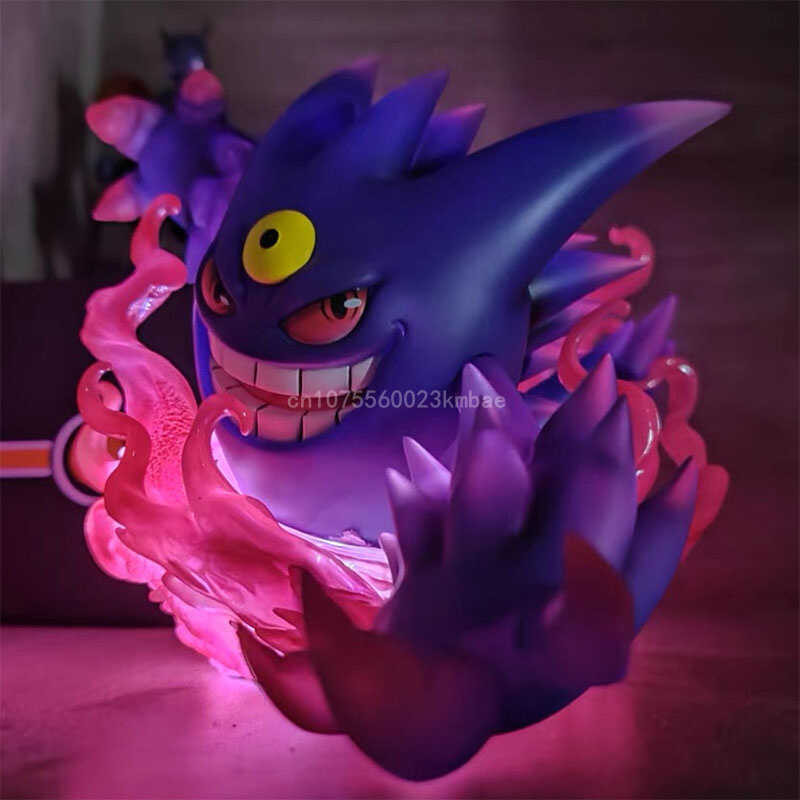 Figurine Pokémon Pikachu LED, Collection Manga Gengar, 16cm - Neuve (2024, Japon)
