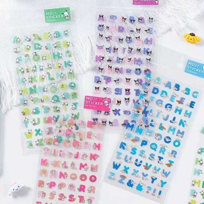 Chageey Sanrio Strip Creative DIY Pocket Account Material Cinnamoroll