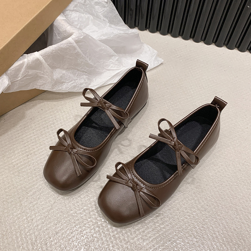 Atikota Women Fashion Retro Simple Outdoor One-line Buckle Student ...
