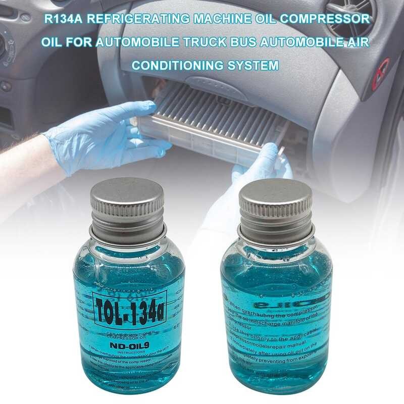 Safety Air Conditioner Stop With PAG Fluorescent Leak Detection R134A