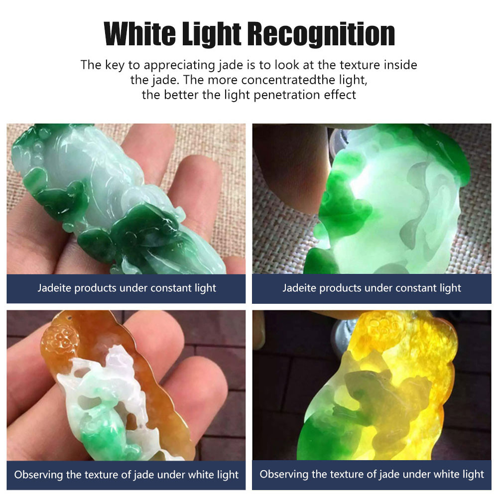 Expert Jade Identification Torch 6LEDs White/Yellow/Red/Blue/365nm ...