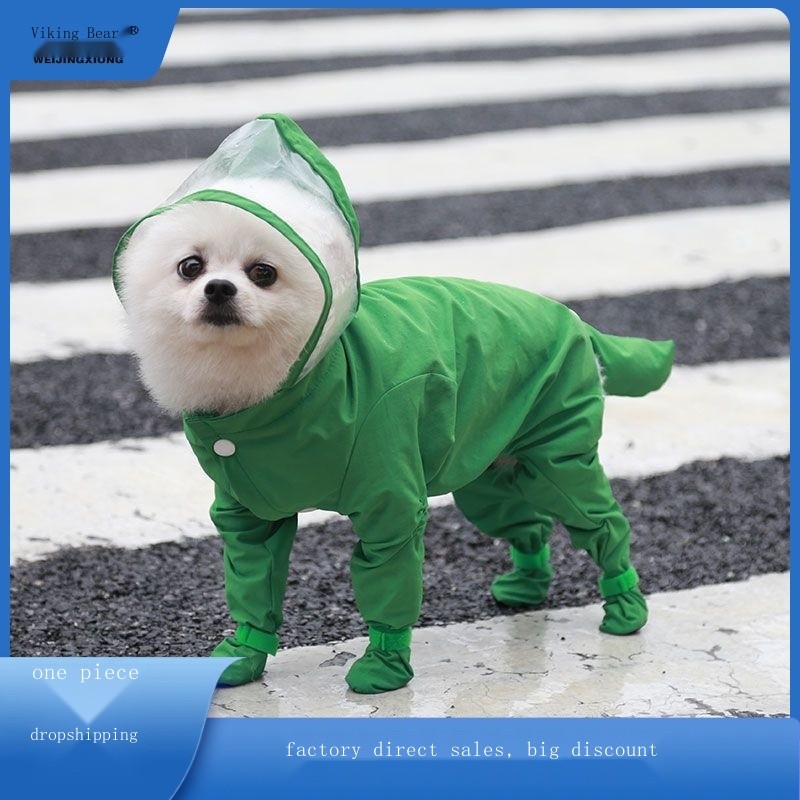 Pet cats and dogs fourlegged allinclusive onepiece waterproof