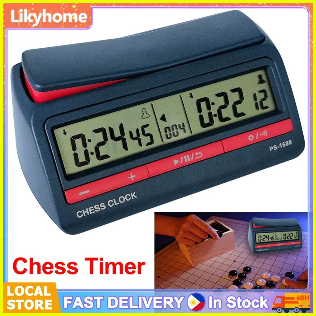 Fast Delivery] Chess Clock Chinese Chess / Go / Chess Games Timer Clock ...