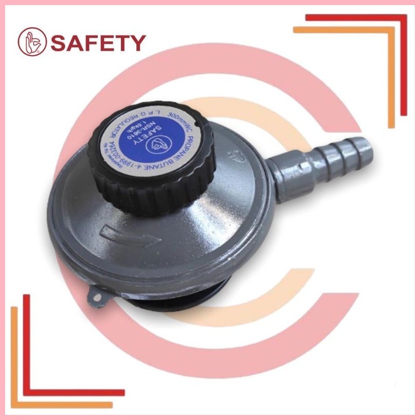 Safety De Salpak or Snap On Gas Stove LPG Regulator for Gasul etc. W