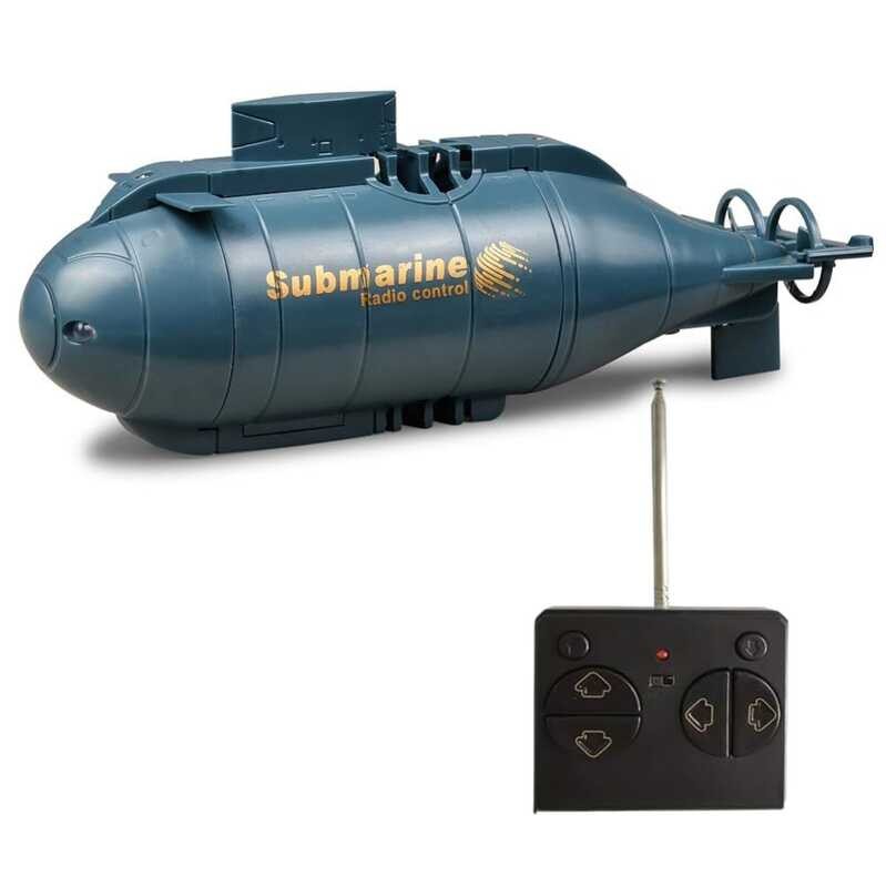 Remote Control Mini Submarine Boat Nuclear Submarine RC Race Boat 6CH ...