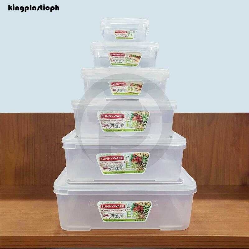 Sunnyware Ezi Store Food Keeper BPA Free Microwavable Stackable Kitchen ...