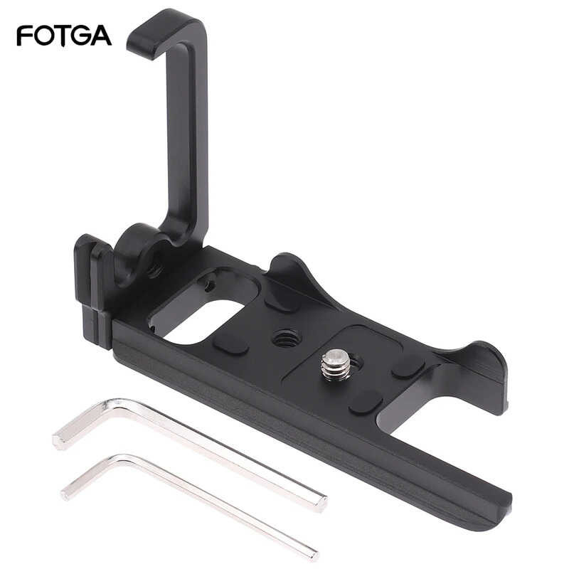 Cage pour appareil photo Canon M5/M50/M50II en alliage d'aluminium avec griffe, plusieurs trous de vis de 0,6 cm et 3/8