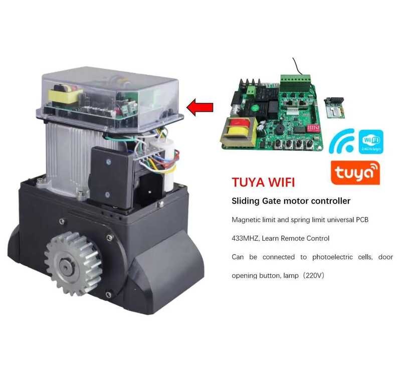Tt Sliding Gate Motor Controller Tuya Wifi Magnetic And Spring Limit ...