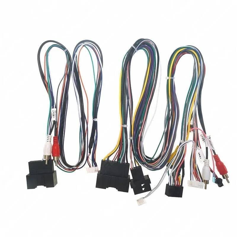 Cable ISO Adapter CAN Bus Decoder Box Plug Connector Car Android Radio ...