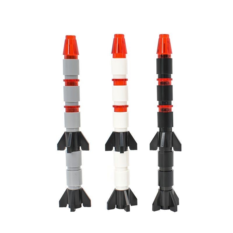 MOC Building Blocks Rocket Launcher Missile Modelling Cannonball ...