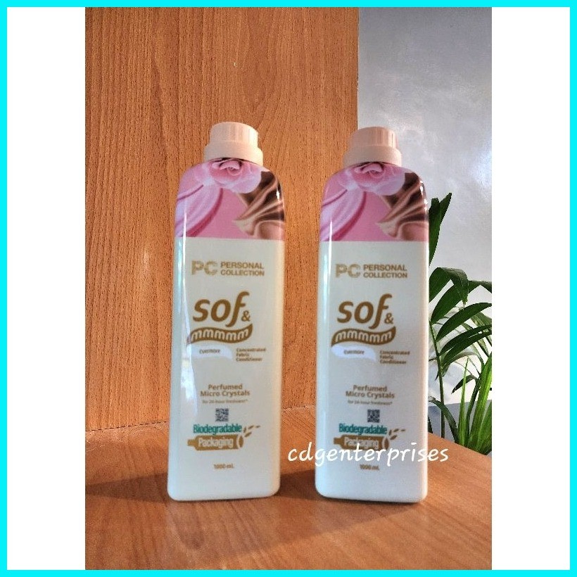PC SOF FABRIC CONDITIONER 1L BUY 1 TAKE 1 ( ALL VARIANT) | Shopee ...