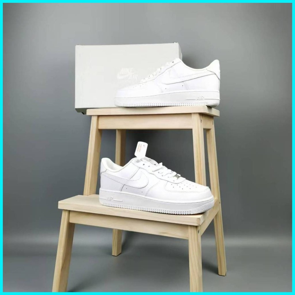 100% Oem AF1 original all white Air Force 1 Low men and women ambush ...
