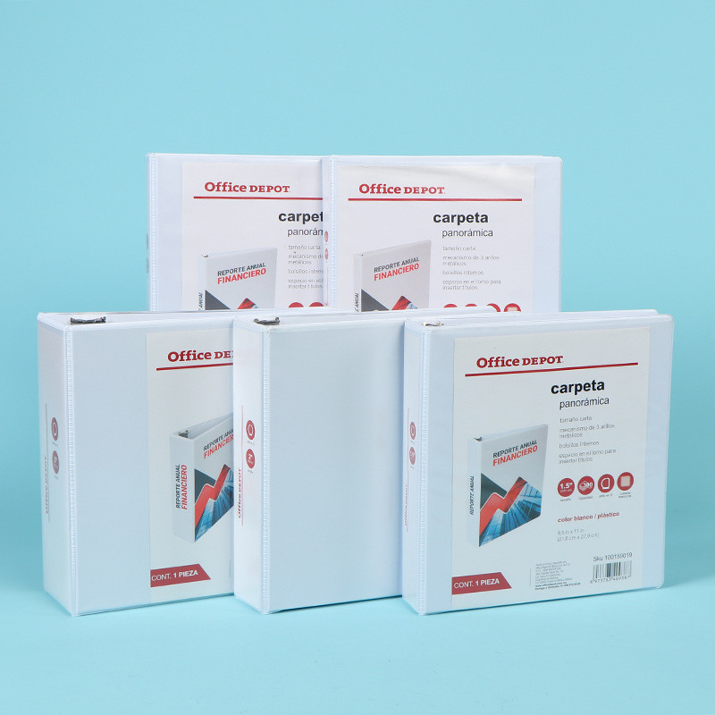 Pvc Folder A4 Thickened Whiteboard Plastic O-type Binder Information ...