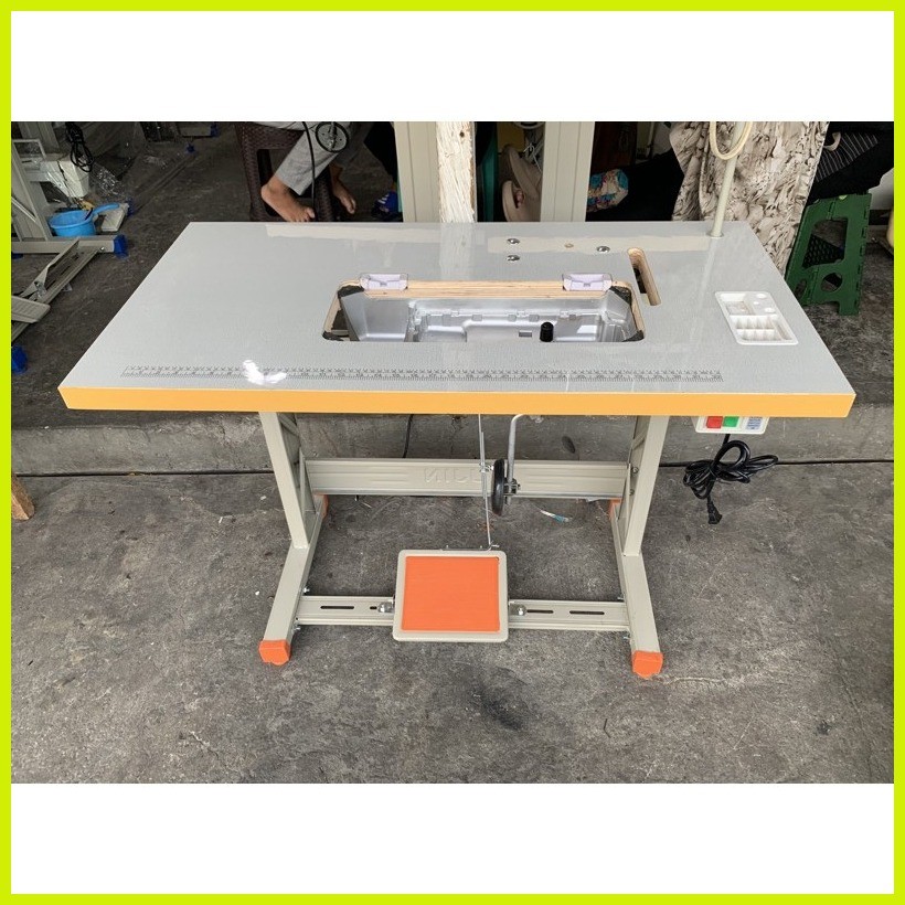 sewing machine table and stand for hispeed, edging and piping machine