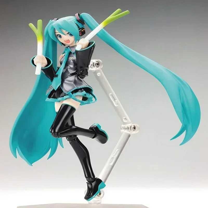 Hatsune 15Cm Miku Anime Figma 014 Standing Posture Manga Statue Pvc ...