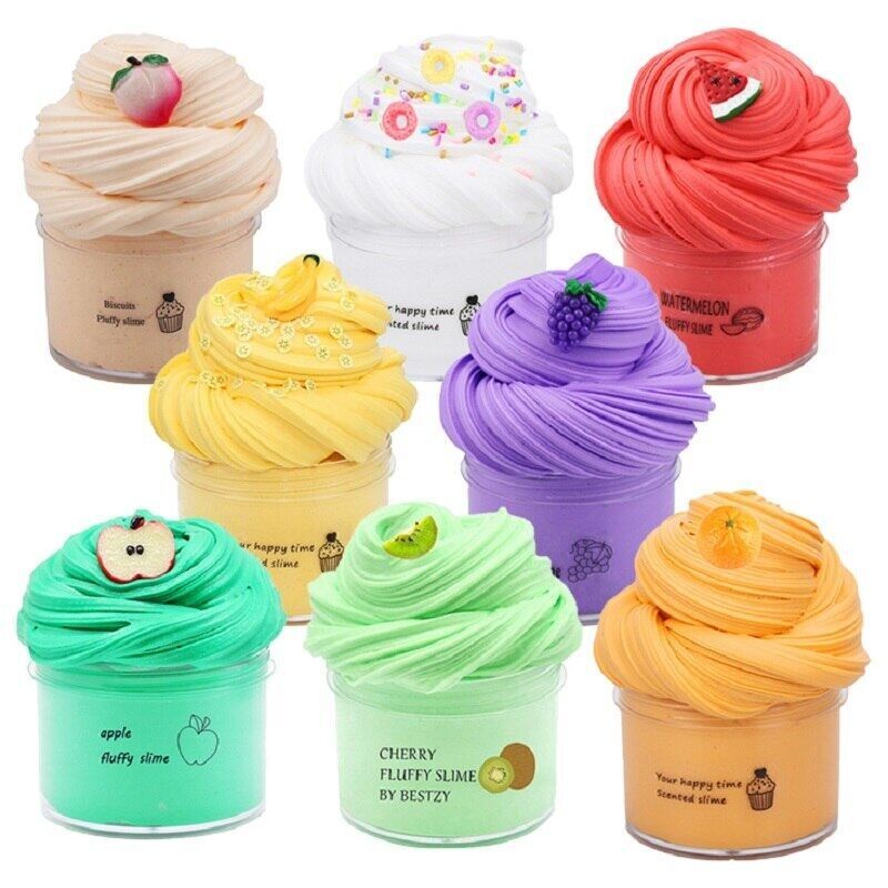 DIY Butter Kit Soft Stretchy And NonSticky Cloud Slimes Making Set