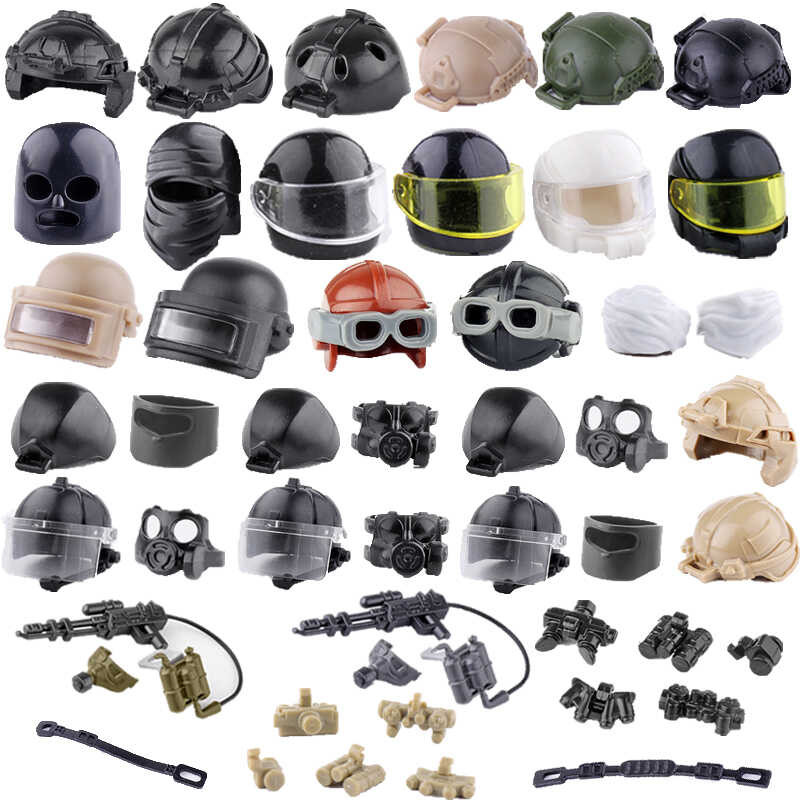 Ginagawa Ng Bloc Mini Bric Solider Figures Laruan Gifts Helmets Mask ...