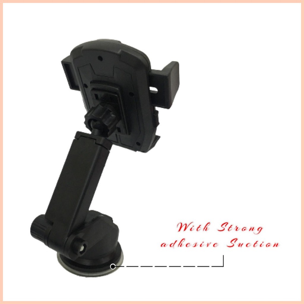 CP Car Mount Easy Stick Long Neck One Touch Cell phone Holder Stand for