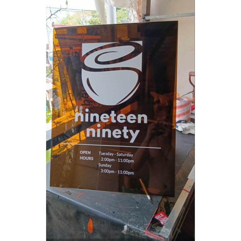 CUSTOMIZED ACRYLIC SIGNAGE STANDEE | Shopee Philippines