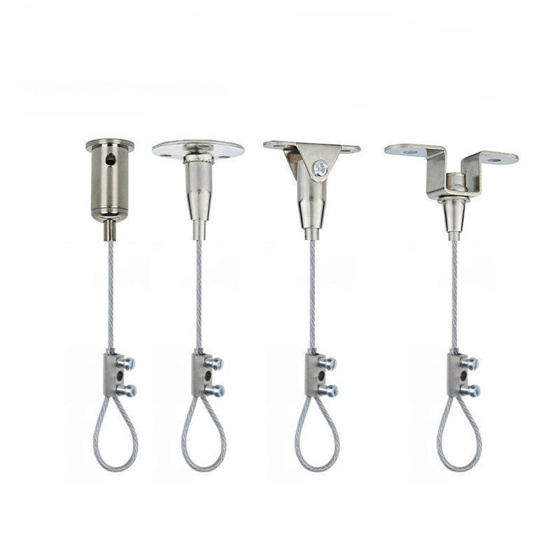 1.5m Wire Rope Hanger Billboard Hang Rope Acrylic Lock Sign Self ...