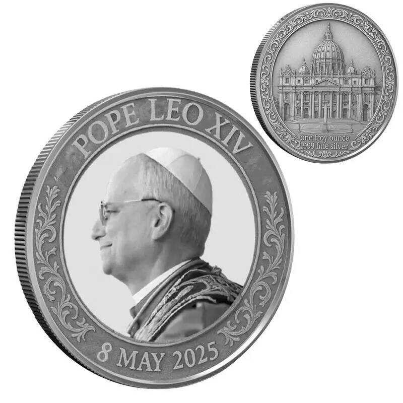 2025 COD Pope Leoxiv Century Collectible Commemorative Coin Historic ...