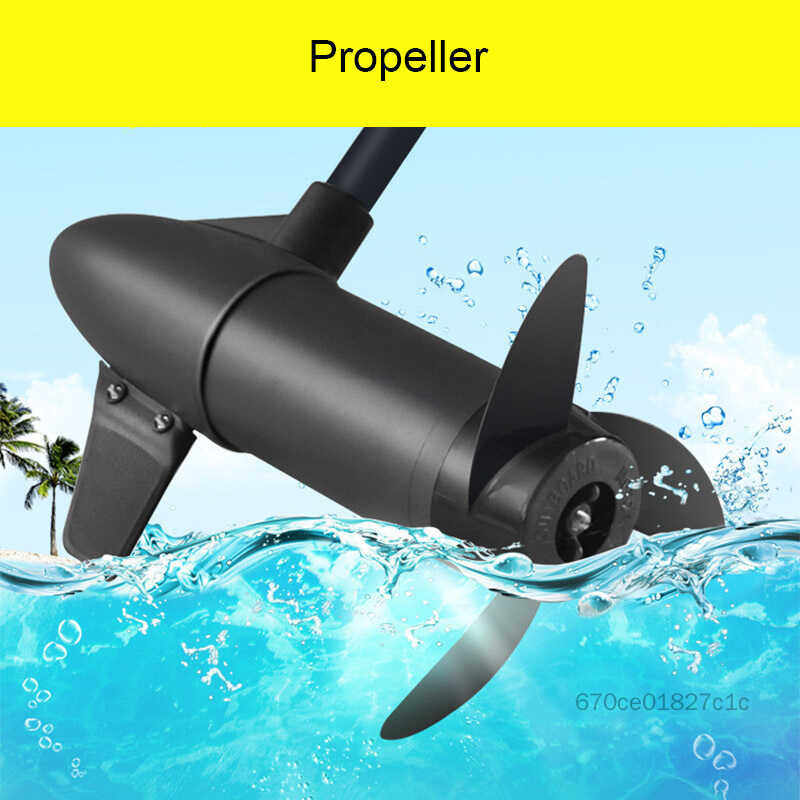 Motor Boat Propellers Electric Engine Outboard Electric Trolg Motor ...