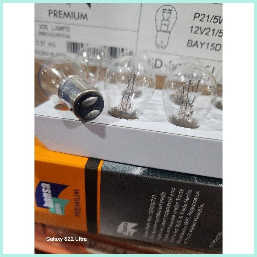 HANSA S25 PREMIUM TAIL LIGHT BULB EXTRAORDINARY QUALITY (sold by 10's ...