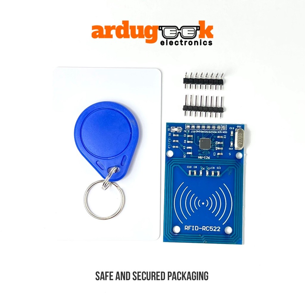 RC522 Chip IC Card Induction Module RFID RC 522 Security SPI Arduino ...