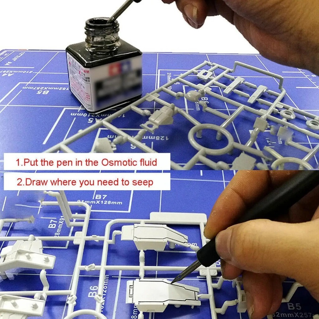 Panel Line Accent Pen Assembly Gundam Model Tool Prevent Corrosion of ...