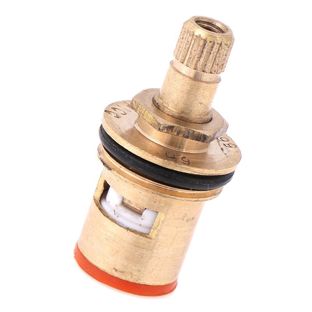 1/2\" 20 Teeth Ceramic Tap Cartridge Disc Quarter Turn Valve Faucet