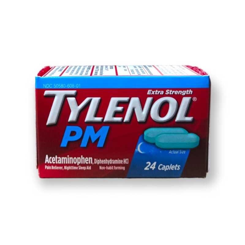 COD Genuine And Original USA Tylenol PM Pain Reliever Sleep Aid Caplets ...