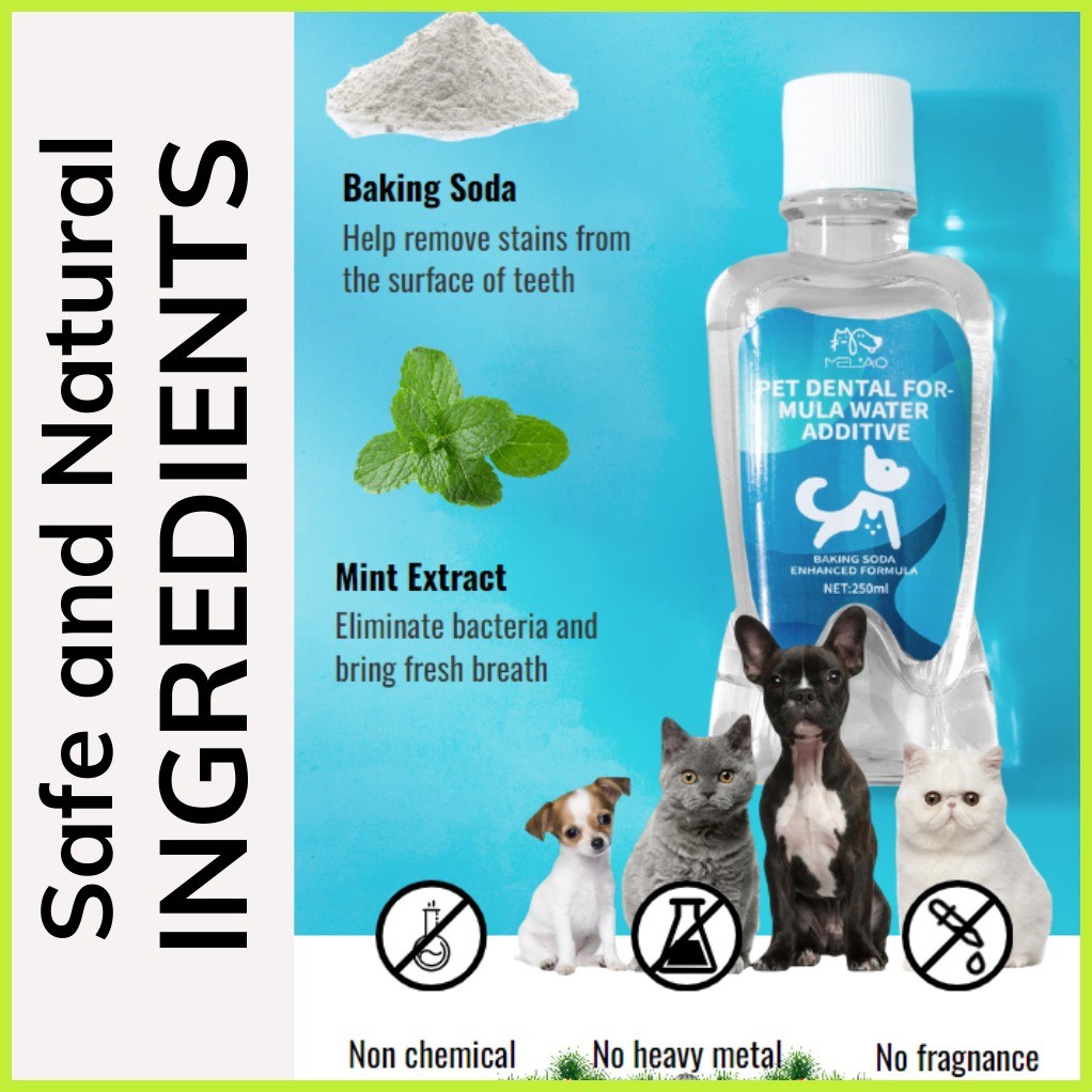 Photo inspiration: Picture Idea: Melao Pet Dental Water Additive For Dogs Cats 100 Safe