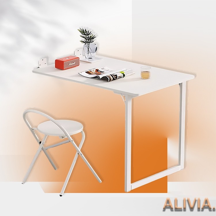 Wall-mounted dining table (No chair) Multifunctional folding table ...